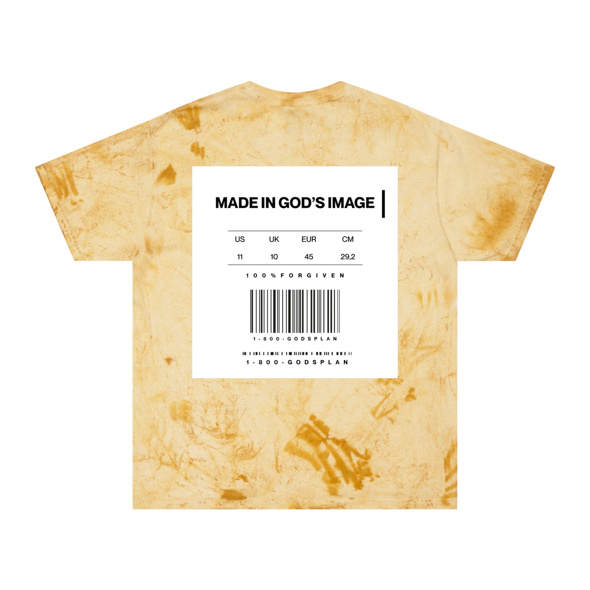 Color Blast T-Shirt with Inspirational Message, Unisex Apparel, Unique Graphic Tee, Casual Everyday Wear, Gifts for Faith-Lovers