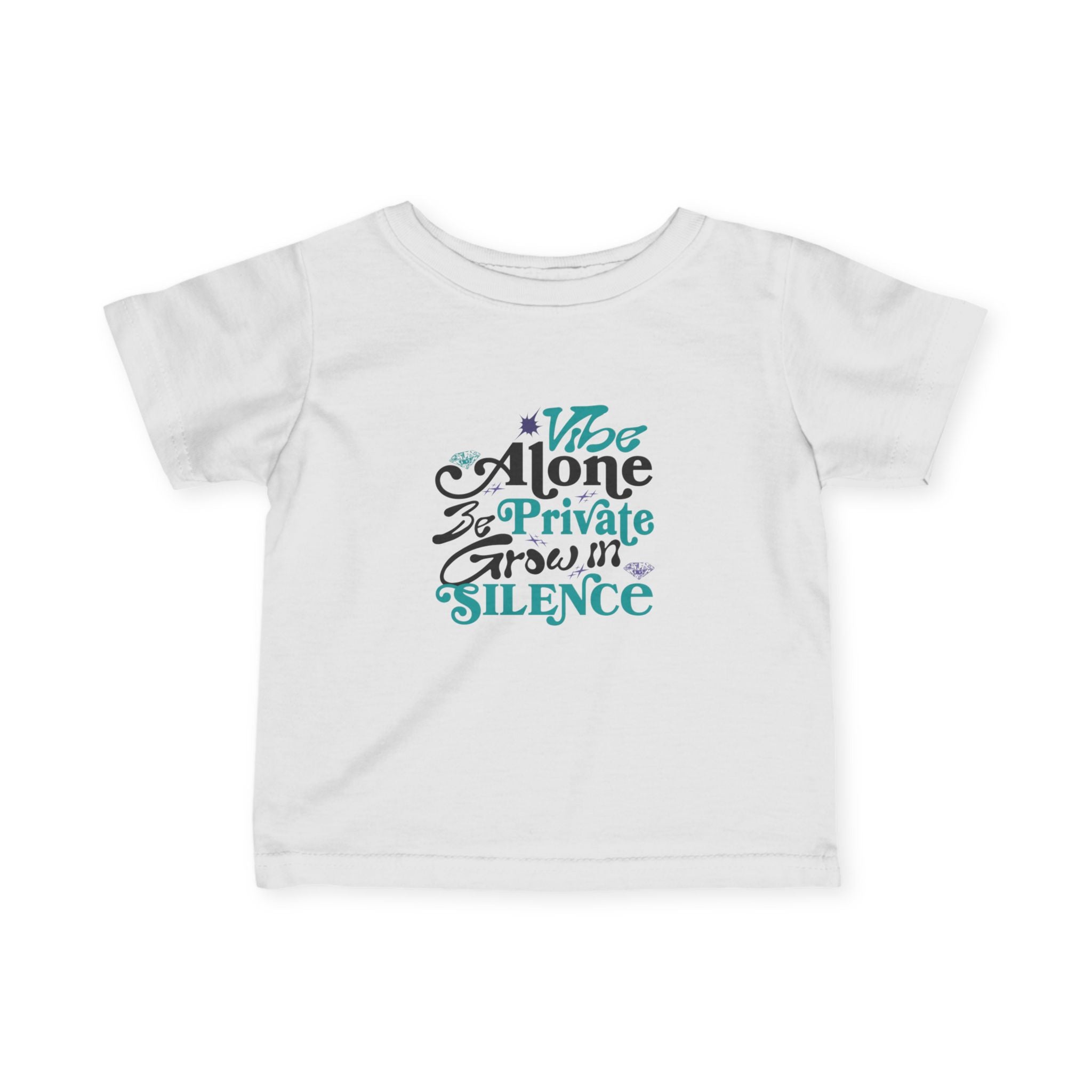 Stylish Infant Tee - "Alone in Silence"