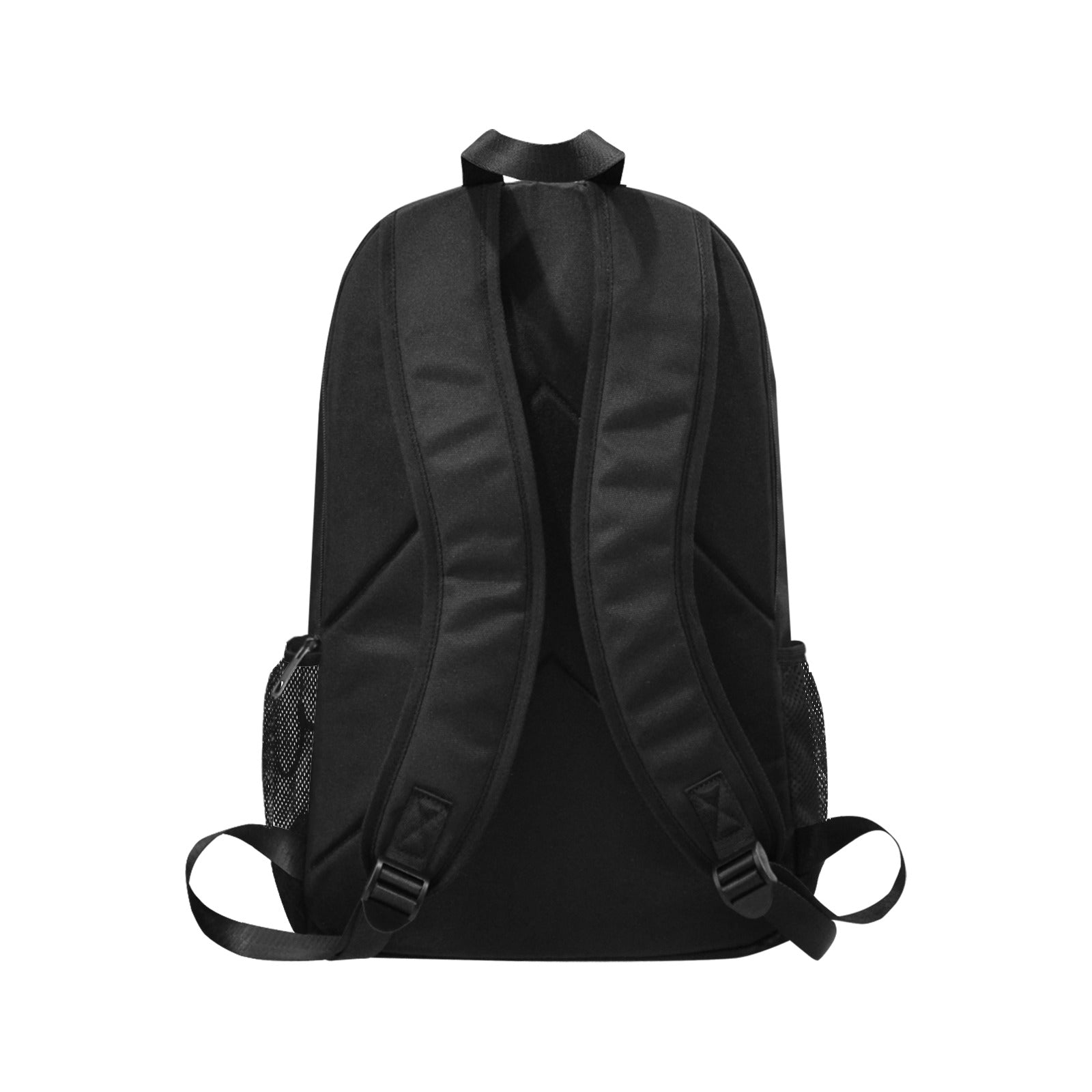 Created With A Purpose backpack Fabric Backpack with Side Mesh Pockets (Model 1659)