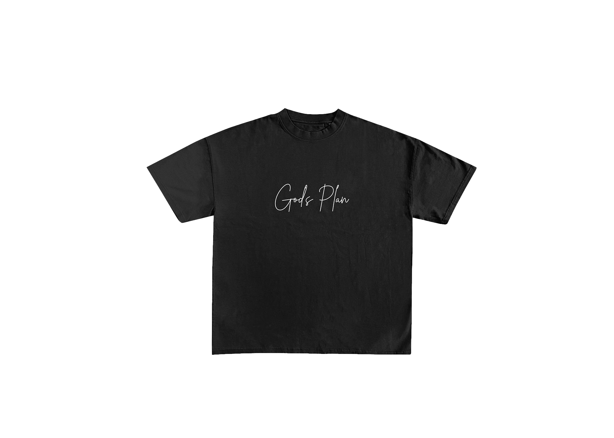 NOTE TO SELF Boxy Tee – Black