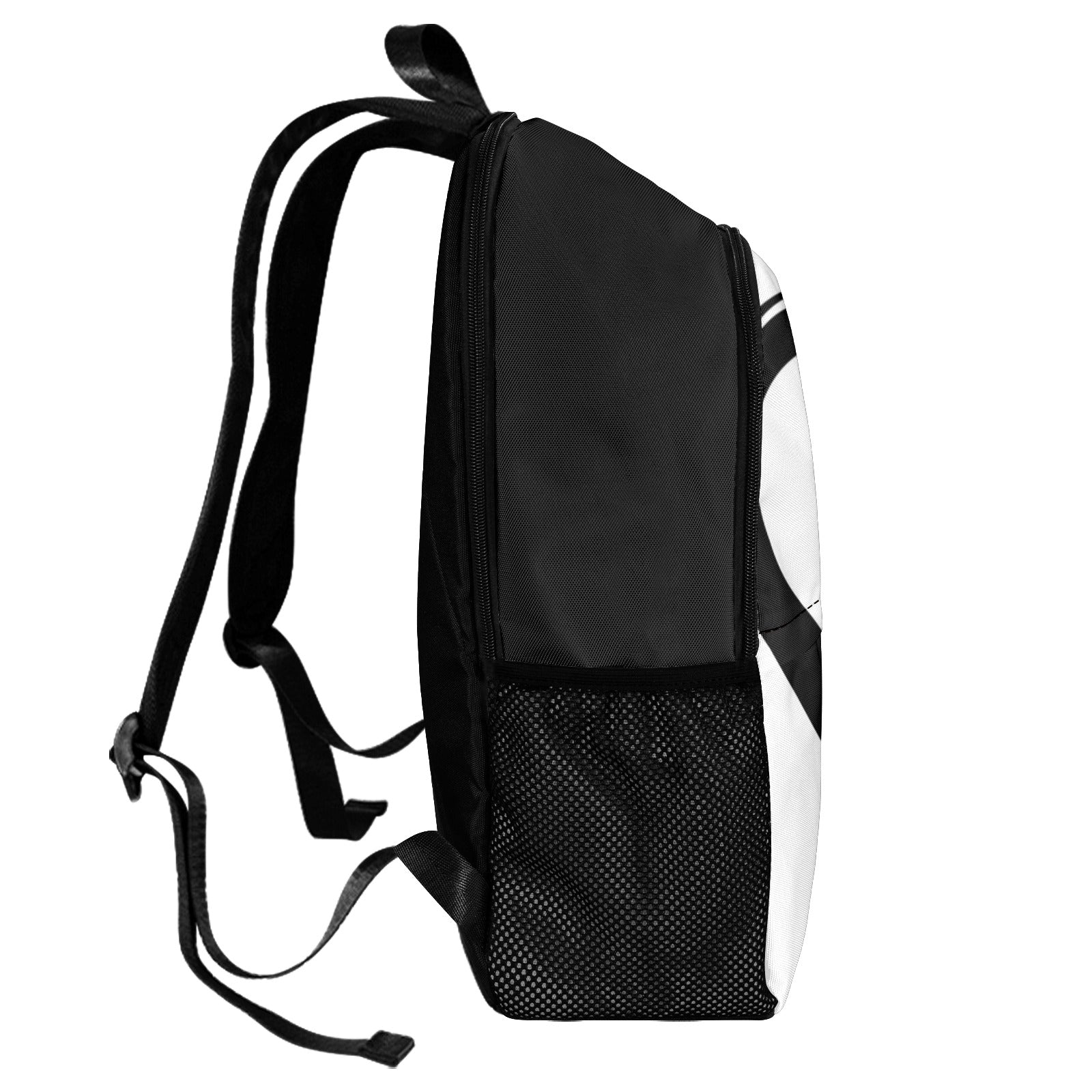 Created With A Purpose backpack Fabric Backpack with Side Mesh Pockets (Model 1659)