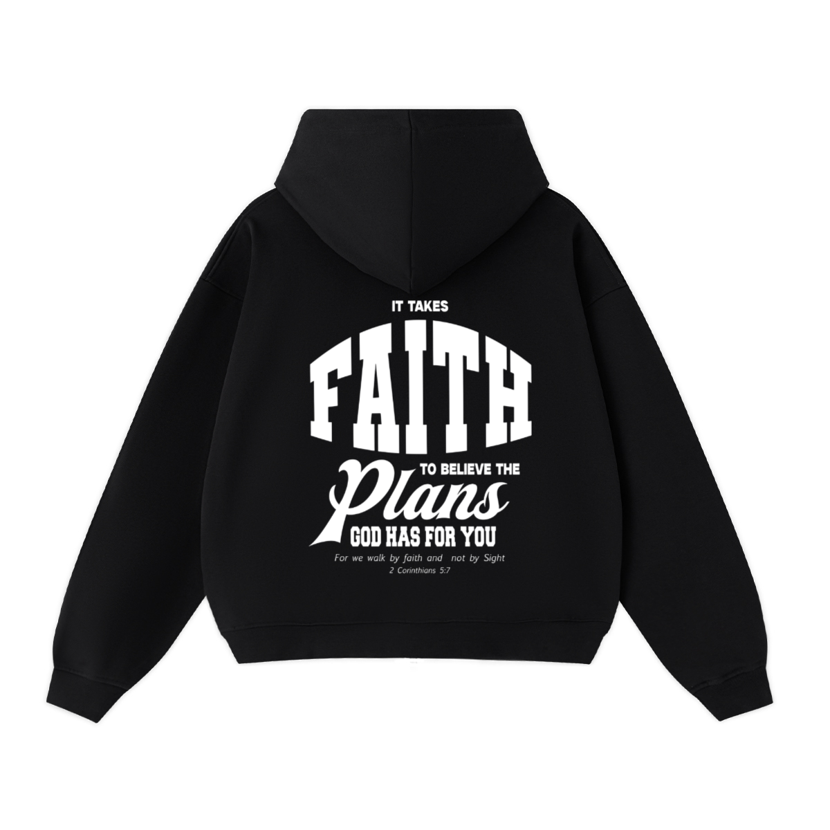 It Takes Faith "Breast Cancer Awareness Zip Up Hoodie